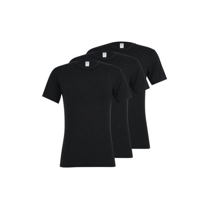 Cito Unterhemd 3er Pack - MicroModal (Spar-Set 3-St) T-Shirt Rundhals Unterhemd - Perfekte Passform Angenehm auf der Haut