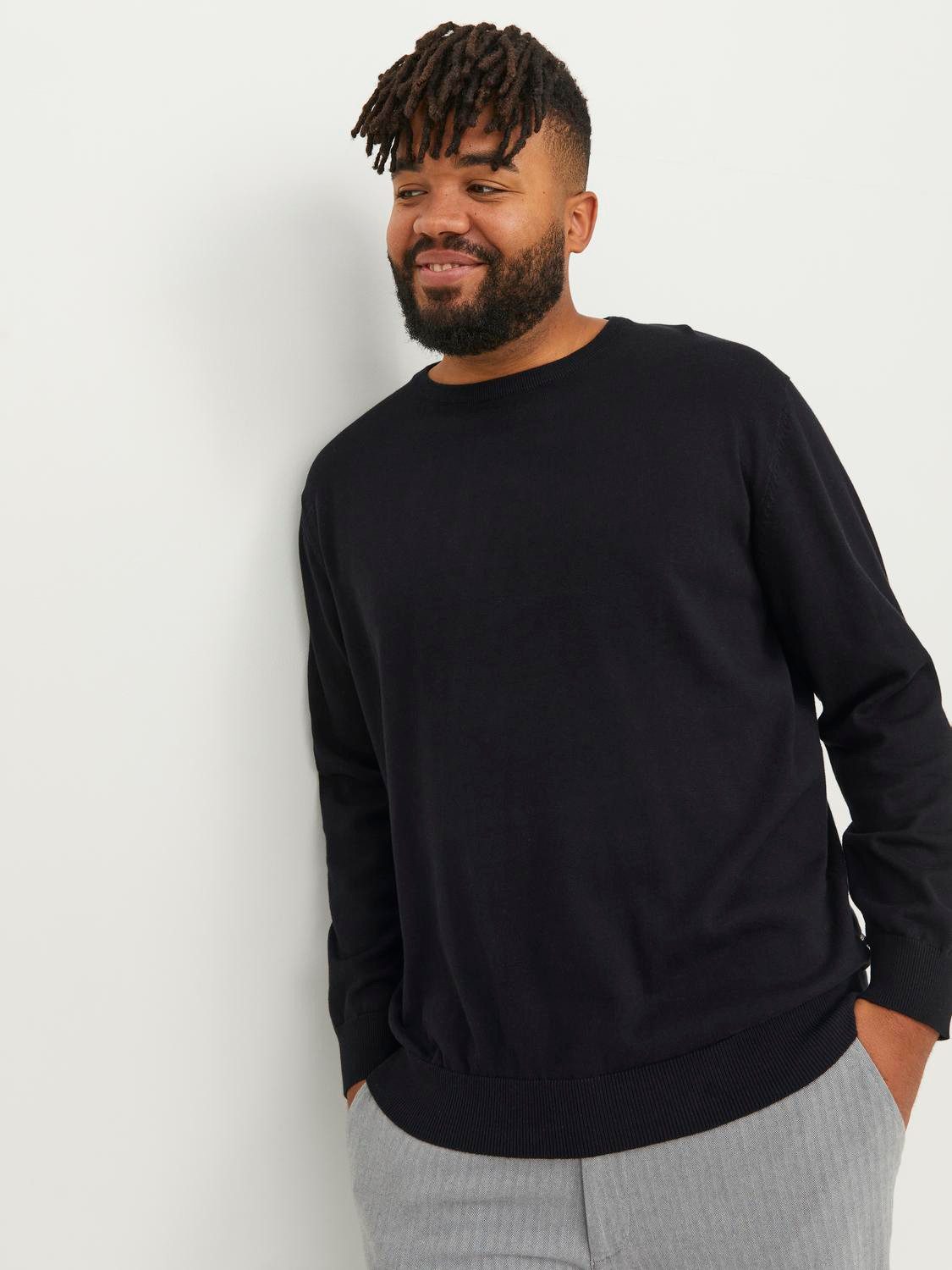 Jack & Jones PlusSize Strickpullover JJEBASIC günstig online kaufen