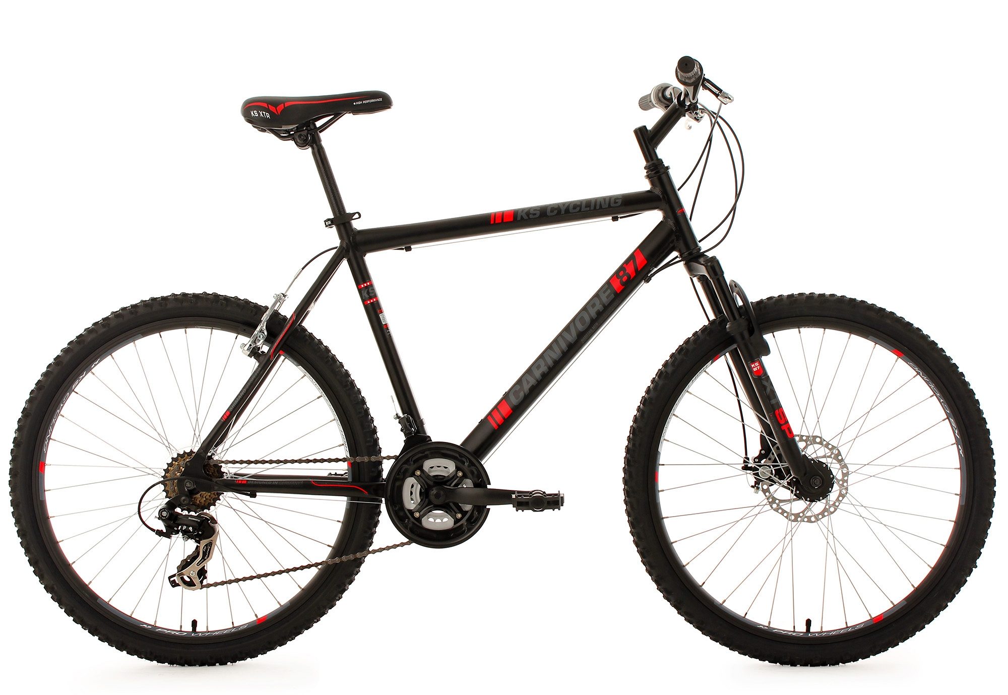 dirt bike fahrrad 26 hardtail schwarz