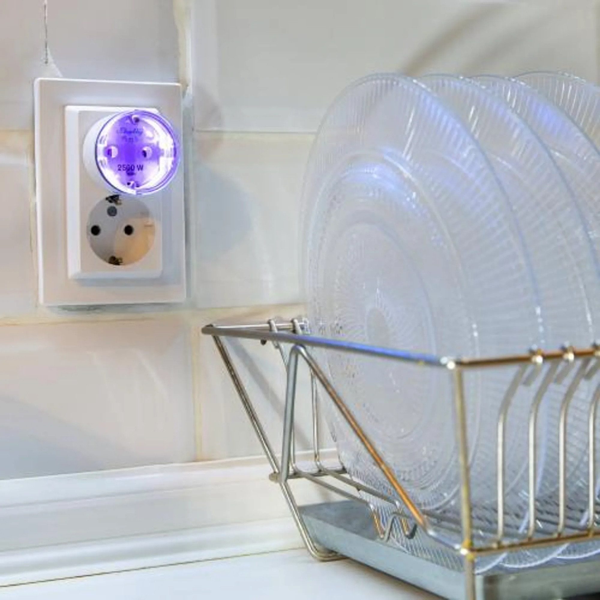 Shelly Plus Plug S Smart-Stecker, Smarter WLAN-Stecker mit Leistungsmessung