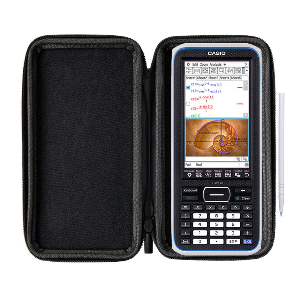 CASIO Taschenrechner Classpad II inkl. Schutztasche Schwarz & Fachbuch (176 S) – Bild 3 von 5
