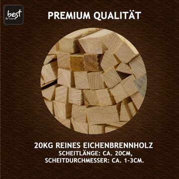 Best for Home Grillanzünder Premium Anzündholz: 4-28kg, Anfeuerholz, 4 kg, Grill-Trocken, unbehandelt. Perfekter Grillanzünder, Bio Kaminanzünder