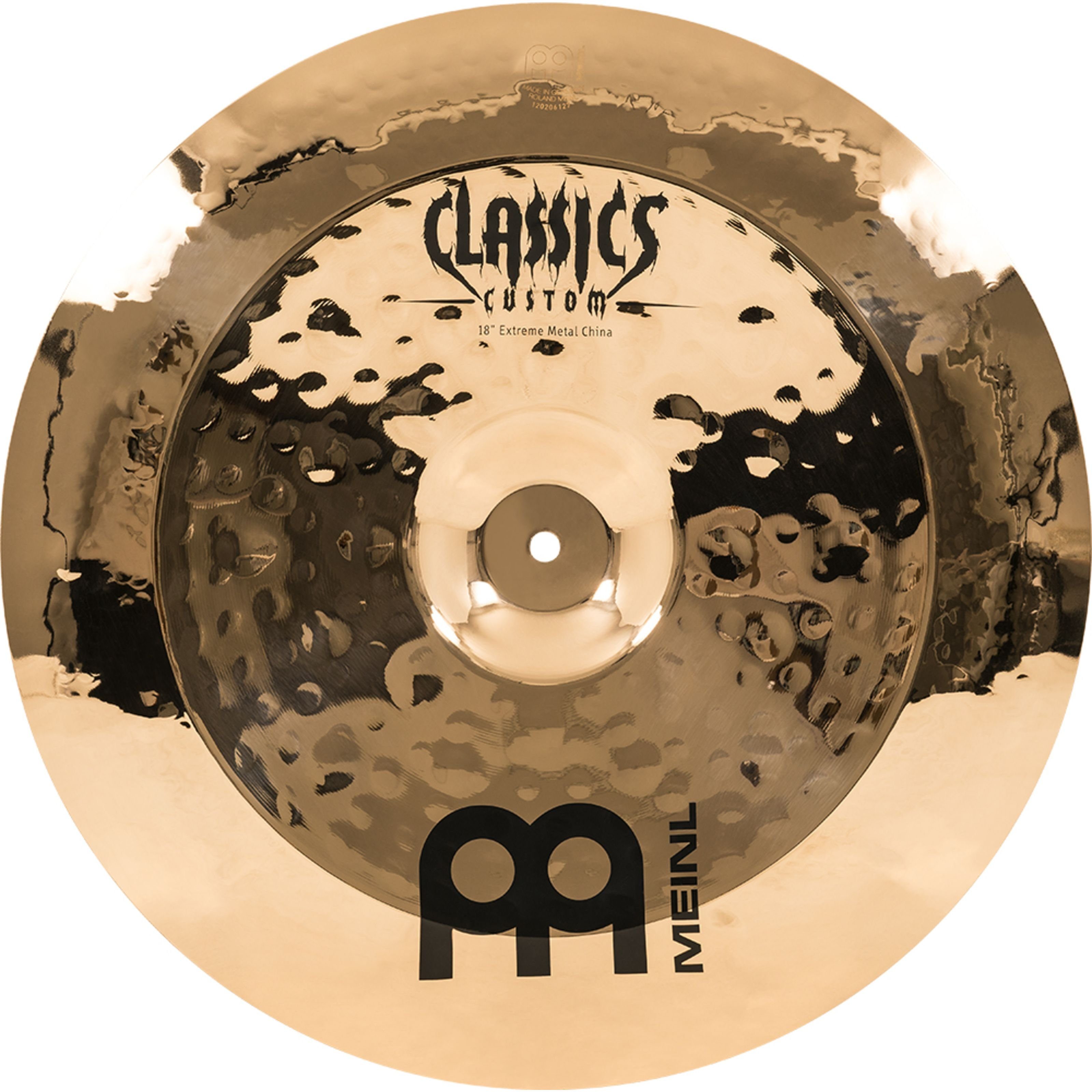 Meinl Percussion Becken,Classics Custom China 18" CC18EMCH-B Extreme Metal, Cymbals, China Becken, Classics Custom China 18", CC18EMCH-B, Extreme Metal - China Becken