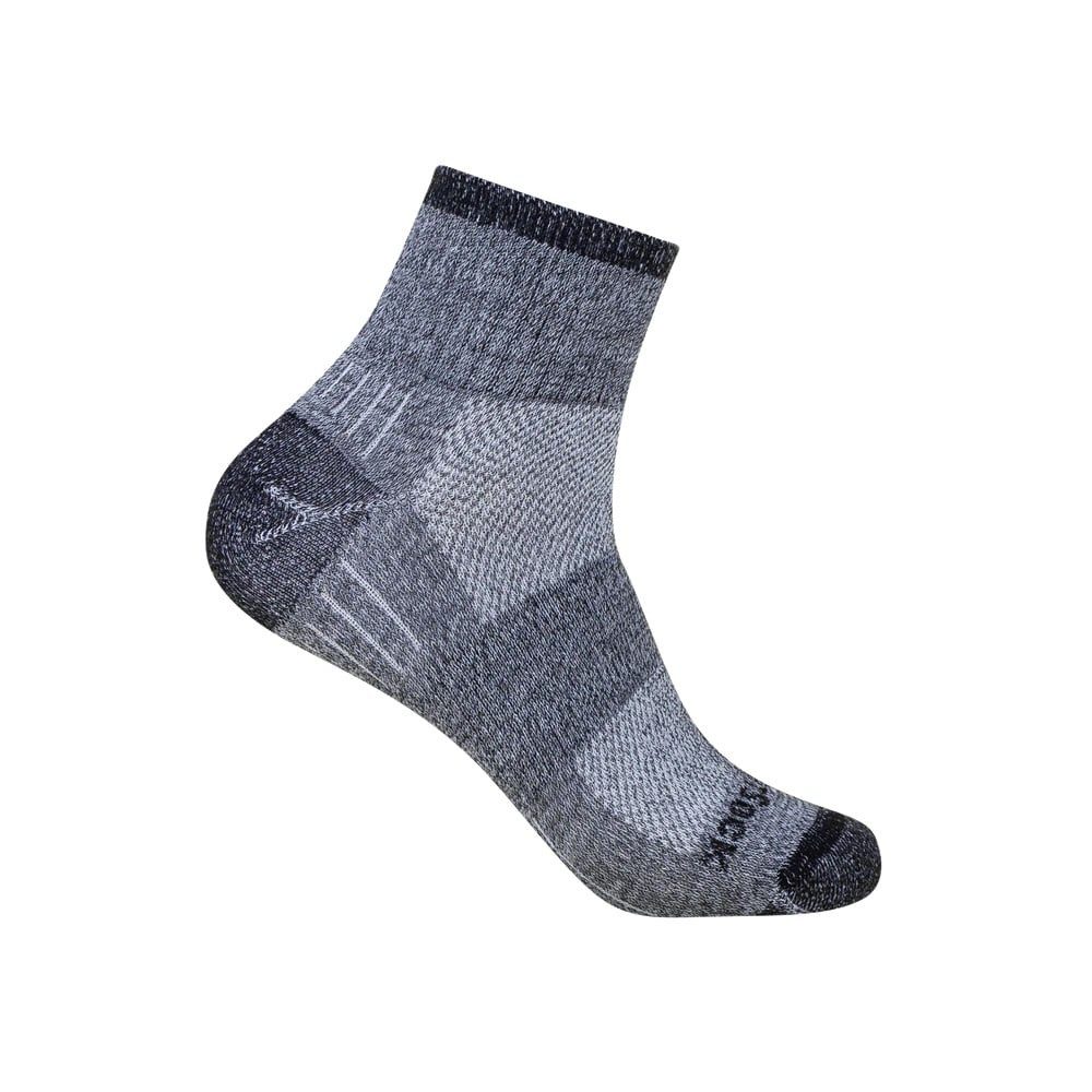 Wrightsock Wandersocken Quarter Escape (extra Frottee-Polsterung, knöchelhoch, mitteldick)