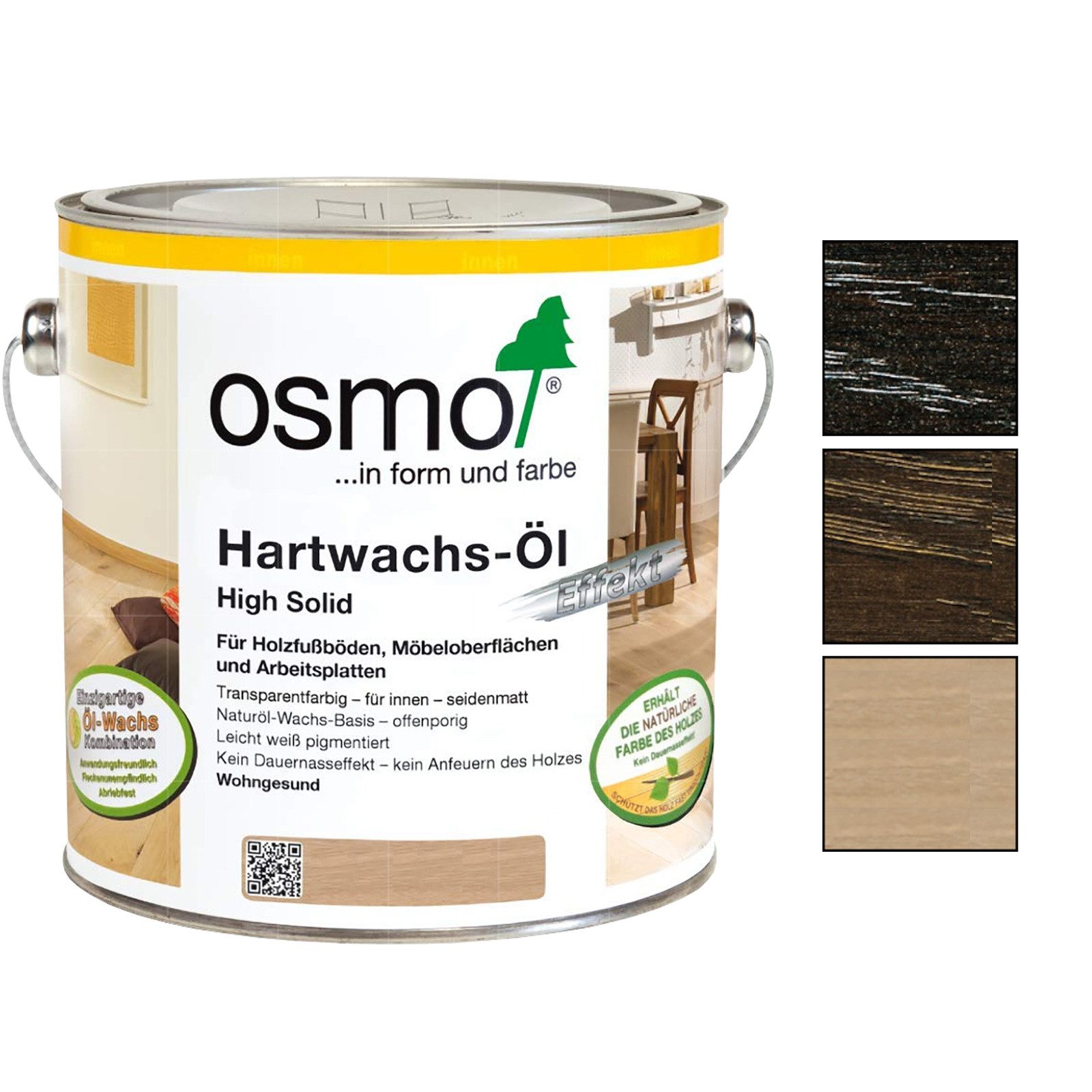 osmo Hartwachsöl Hartwachs-Öl Effekt 0,75 LTR