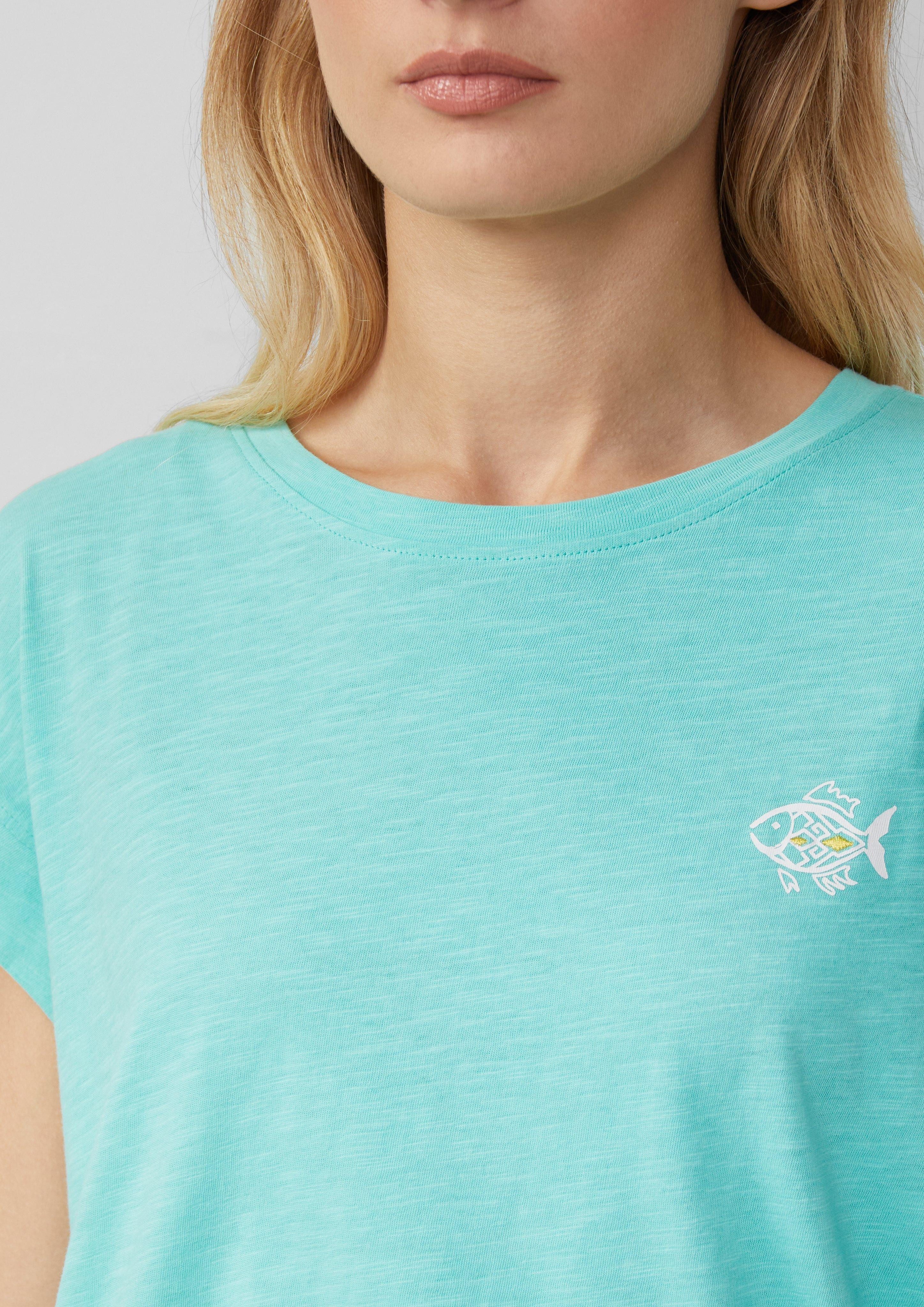s.Oliver Shirttop T-Shirt im Relaxed Fit günstig online kaufen