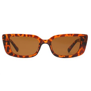 Juoungle Sonnenbrille Sonnenbrille Retro Trendy Rave Brille Vintage Rechteckige Sonnenbrille