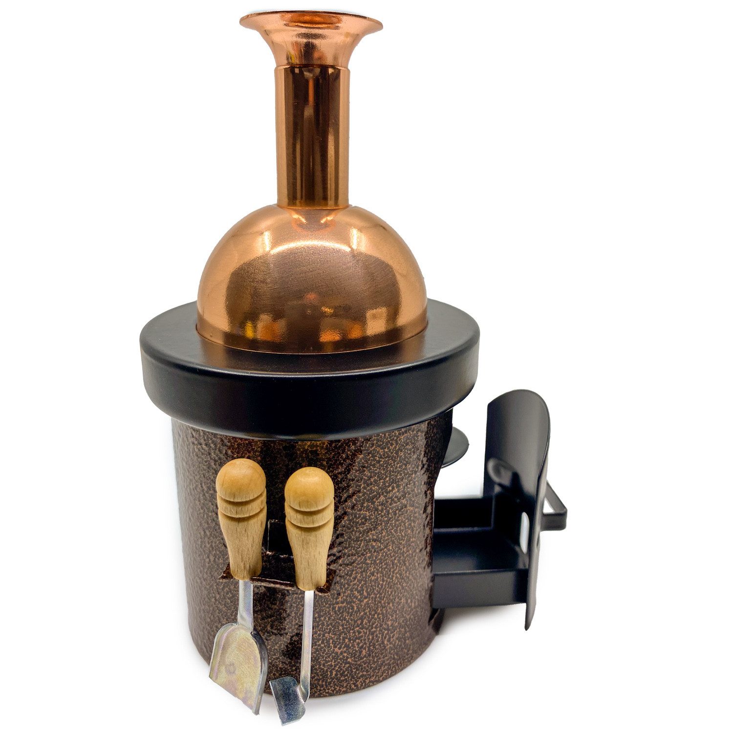 Crottendorfer Räucherhaus Braukessel Kupfer-Antik, Hergestellt in Deutschland Original Erzgebirge