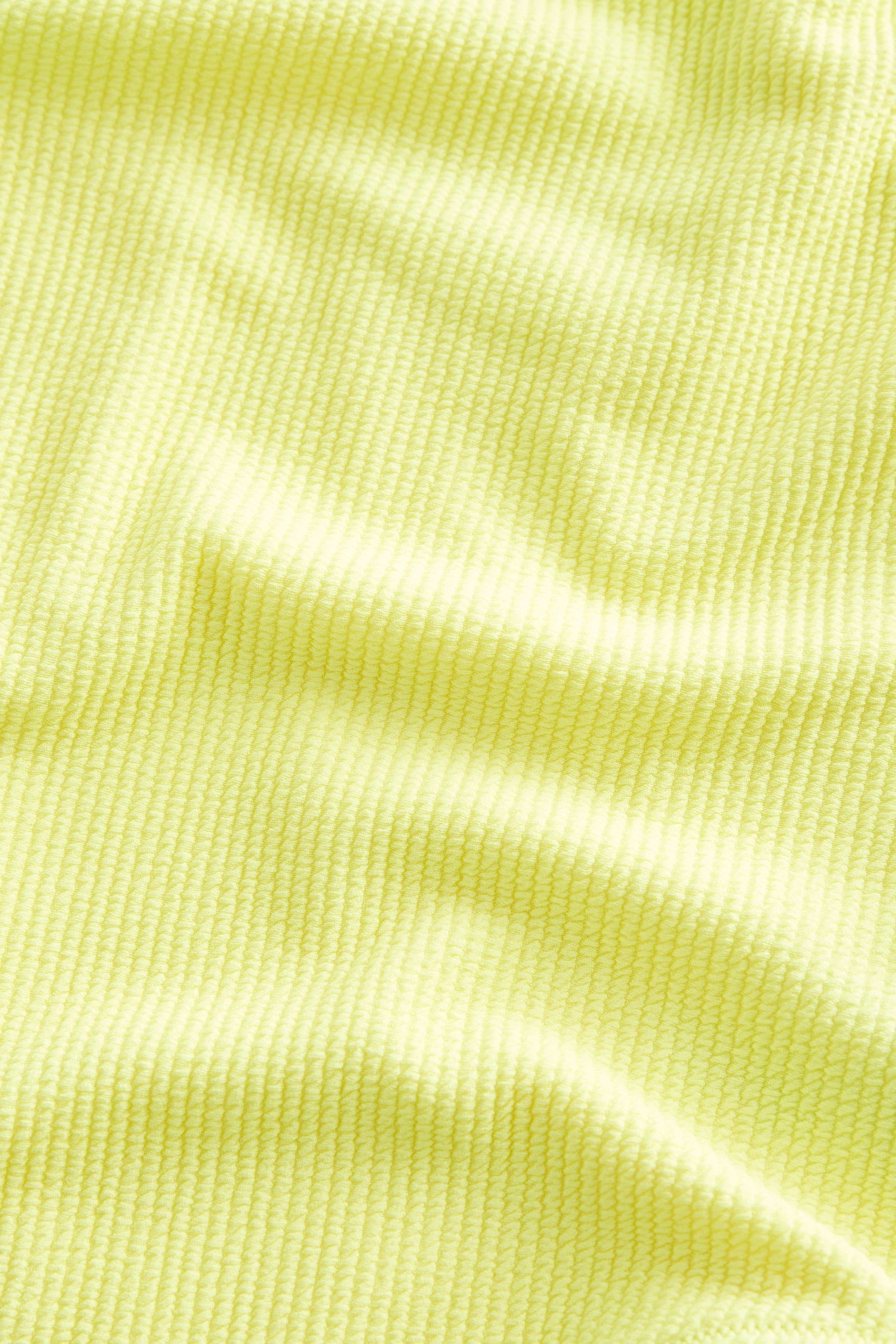 Next Badeanzug Badeanzug mit Yellow (1-St) Schulterbindung Fluro