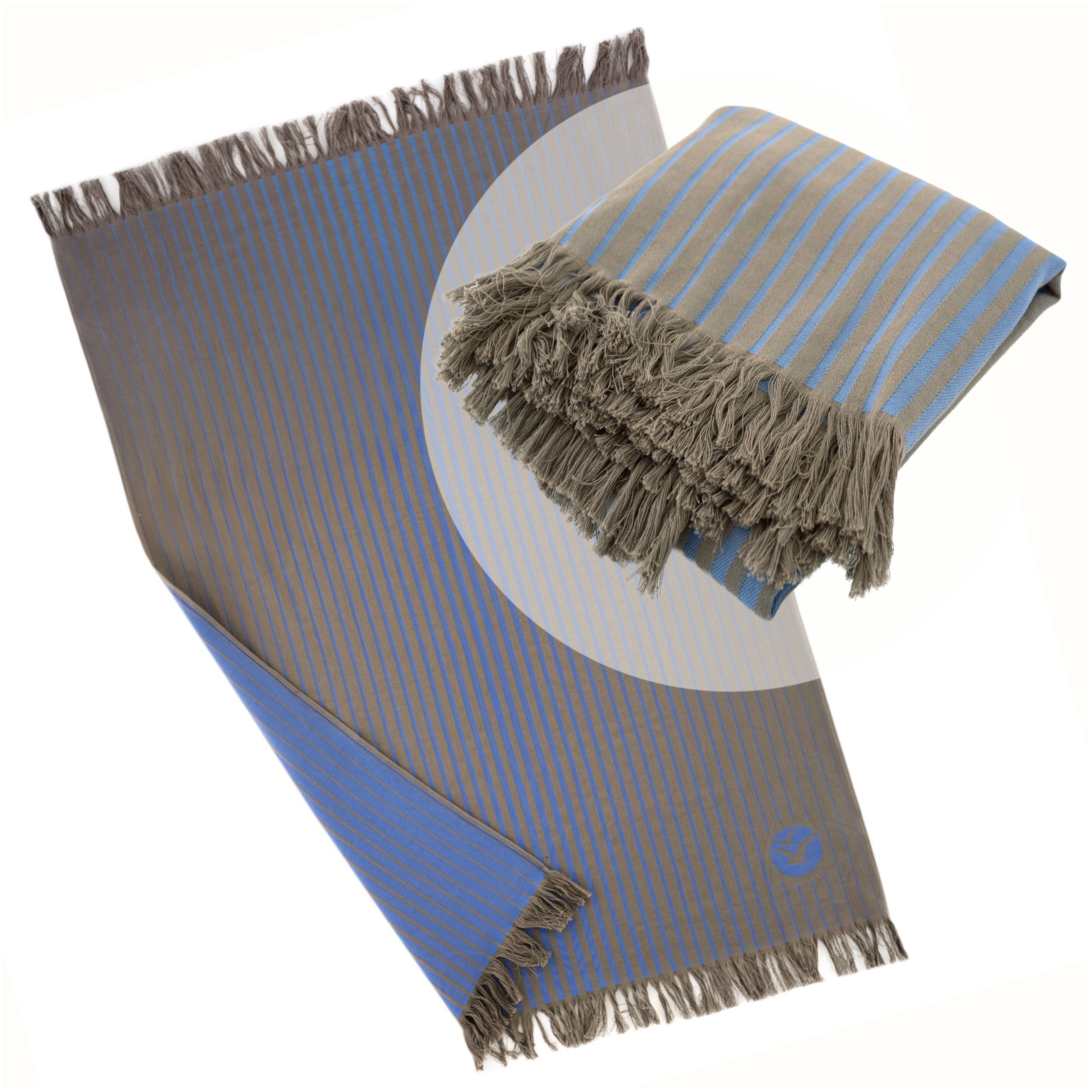 Zwoltex Hamamtuch Leichtes Badetuch Baumwolle 100x160 mit gewebtem Musterdesign, (Perfekt für Pool, Spa und sommerliche Outdoor Aktivitäten), Strapazierfähige Verarbeitung für regelmäßige Nutzung
