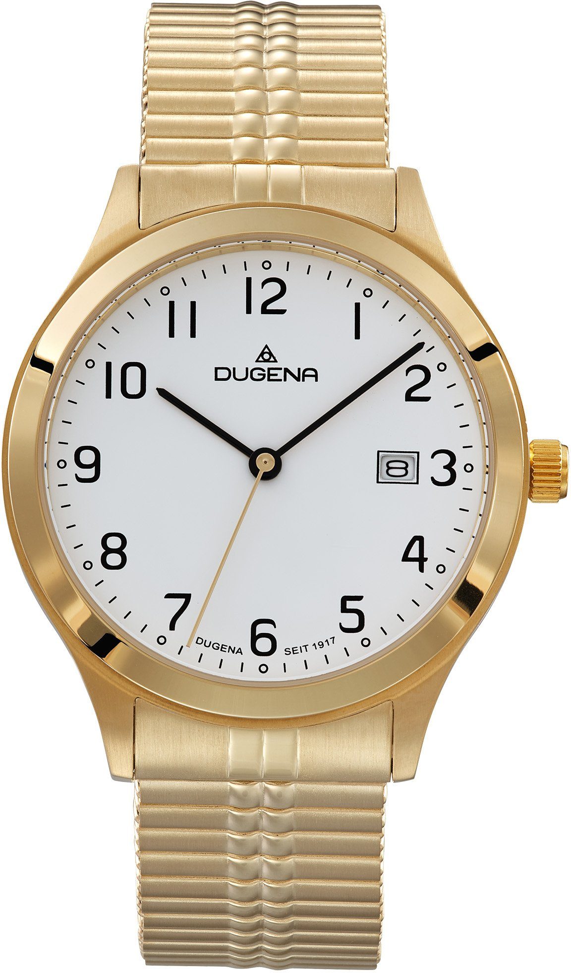 Dugena Quarzuhr Bari, 4461072, Armbanduhr, Herrenuhr, Datum