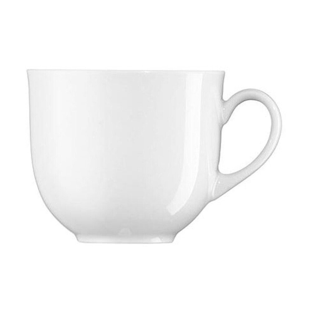 ARZBERG Tasse Kaffee-Obertasse 0,18l Form 1382 weiß, Porzellan, Kaffee-Obertasse, Ø7,1cm, Porzellan