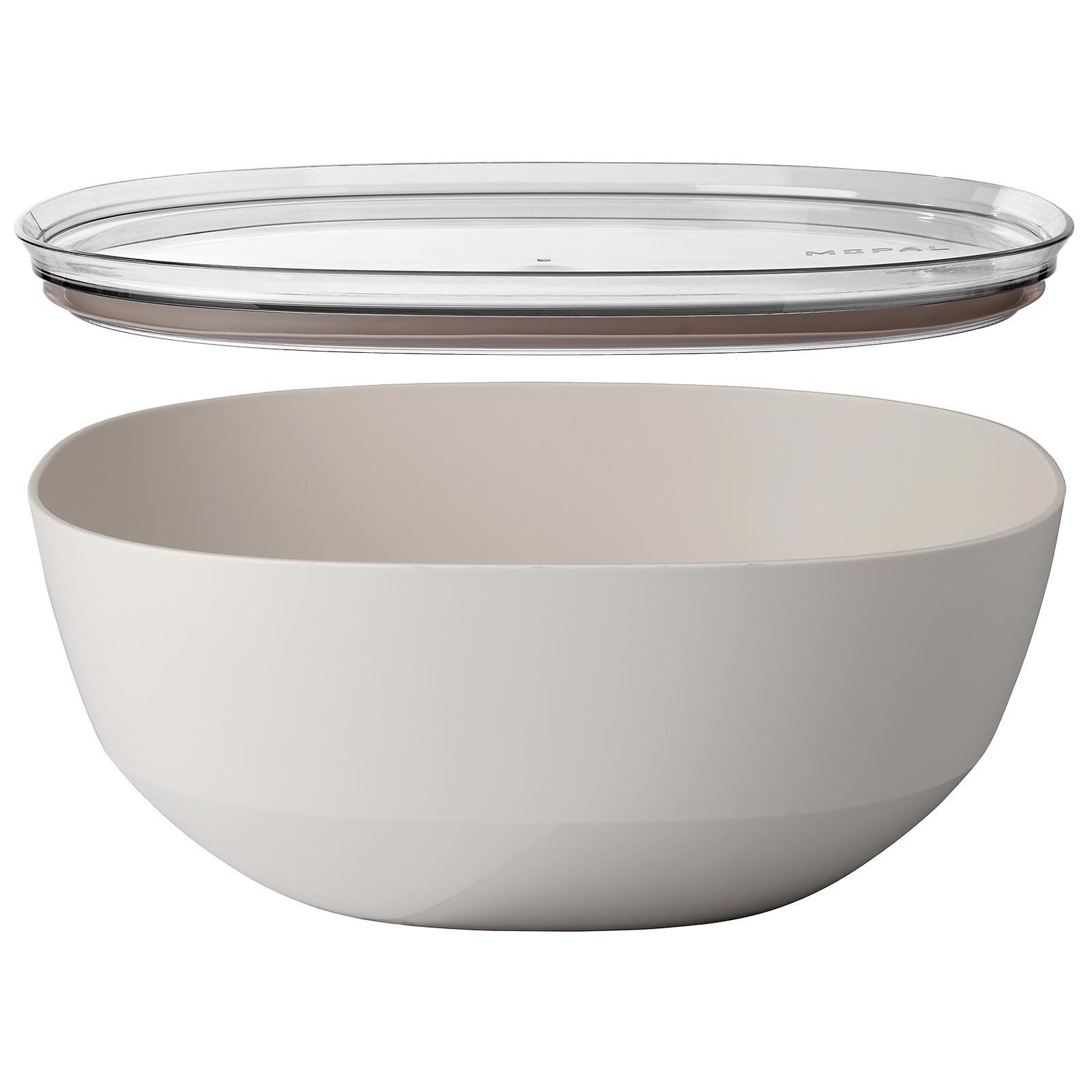 Mepal Schale Silueta Servierschale mit Deckel 5000 ml, Kunststoff, (1x Schale, 1-tlg)