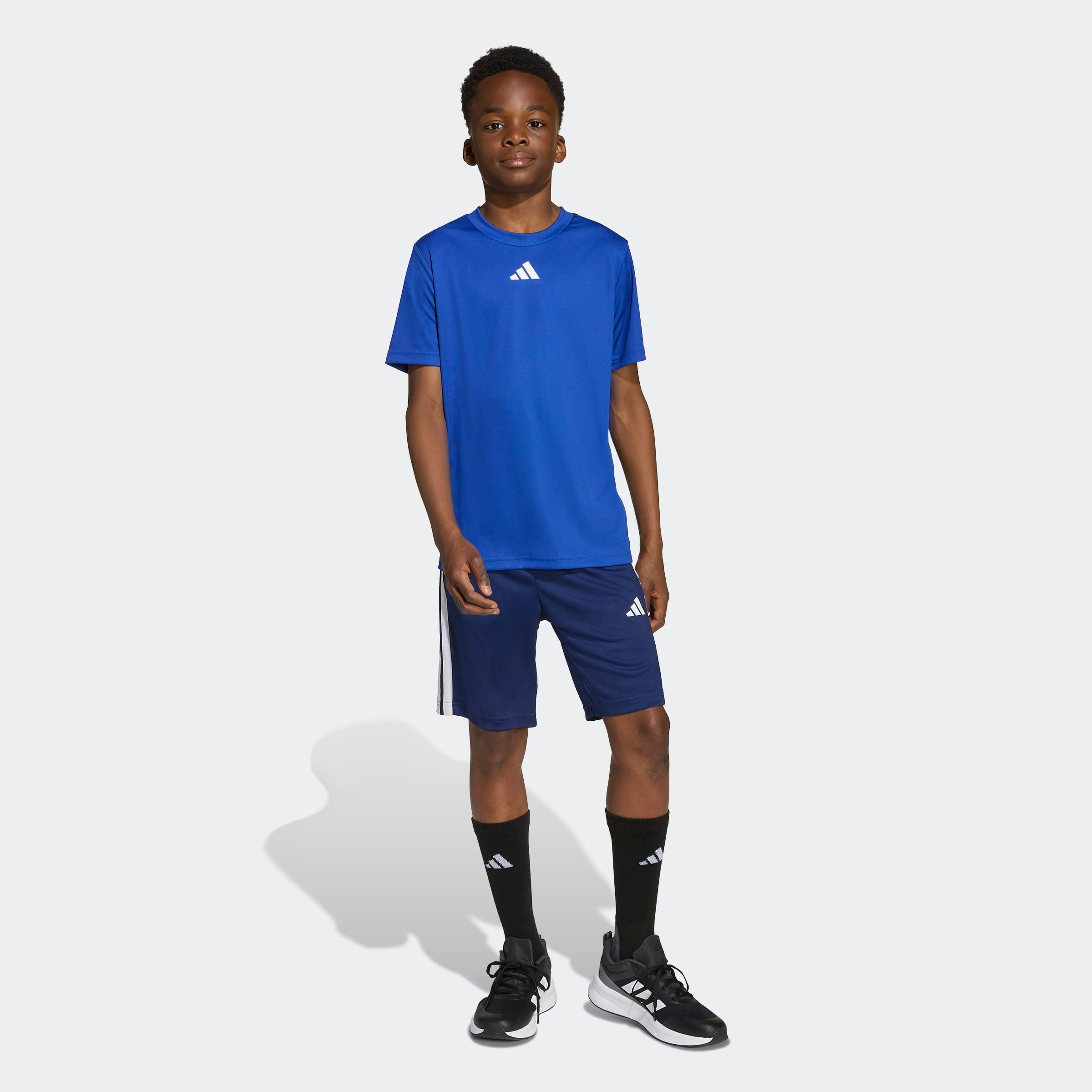 adidas Sportswear Trainingsanzug TRAIN ESSENTIALS 3-STREIFEN KIDS -SET (2-tlg)
