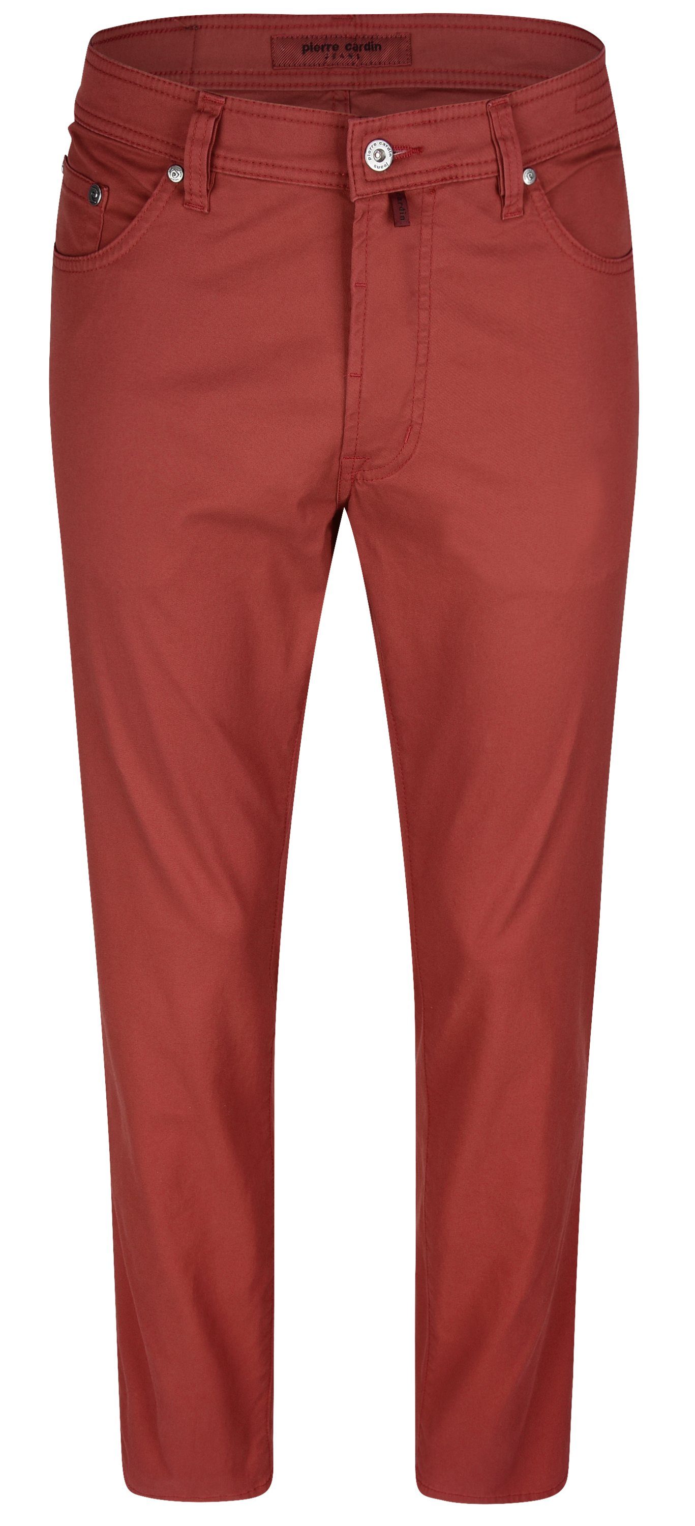 Cardin touch PIERRE 250.92 summer CARDIN DEAUVILLE Pierre popeline 5-Pocket-Jeans air 3196 - red