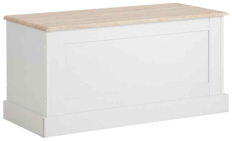 Home affaire Sitzbank »Binz«, in zwei unterschiedlichen Farbvarianten, mit Stauraum unter der Öffnungsklappe, Breite 90 cm