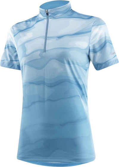 Löffler Radtrikot W BIKE SHIRT HZ BARKLY BLUE BAY