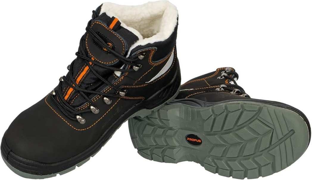 Profus Profus Winter Arbeitsstiefel Arbeitsschuhe Gefüttert mit Kunstwolle S3 Arbeitsschuh – Bild 3 von 5