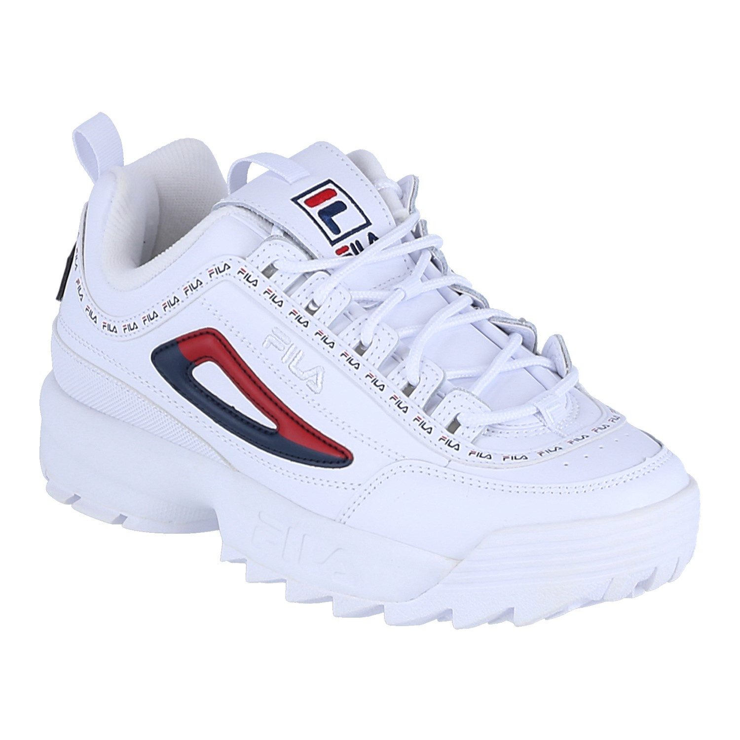Fila Disruptor II Premium Repeat weiss Damen Sneaker