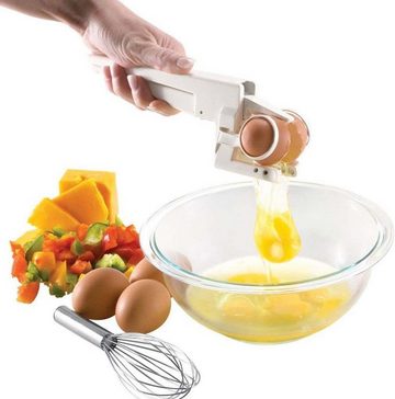 KIKI Eiertrenner Egg Geschenk für Küche,Eigelb Eiweiß Abscheider in Weiß, (1-tlg)