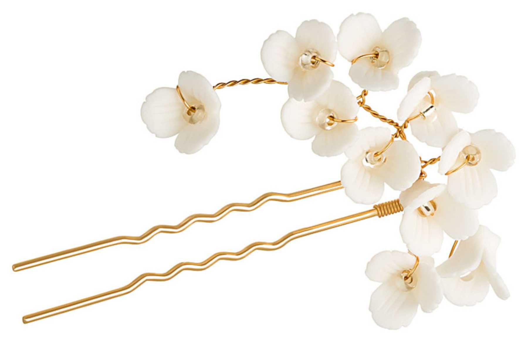 Brautkrone Диадема Haarnadel Braut Ювелирные изделия Hochzeit Hochzeitsschmuck (1 Stück, 1-tlg., 1-teilig), handgefertigt