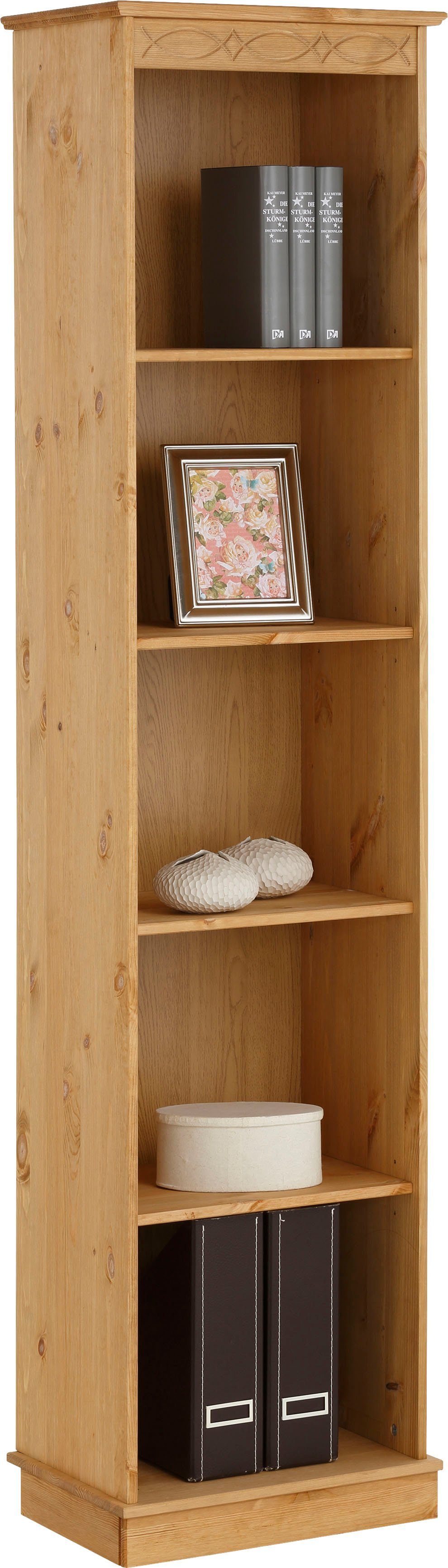 OTTO home Bücherregal Indra, aus massiver Kiefer, in verscheidenen Höhen, m günstig online kaufen