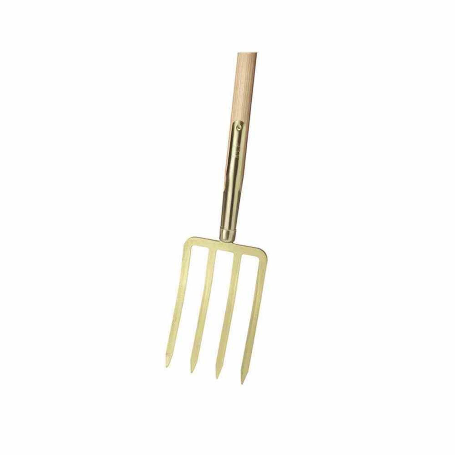 Ideal Spatengabel IDEAL-Spatengabel mit Bajonettzinken, schwer, 85 cm Eschen-T-Stiel