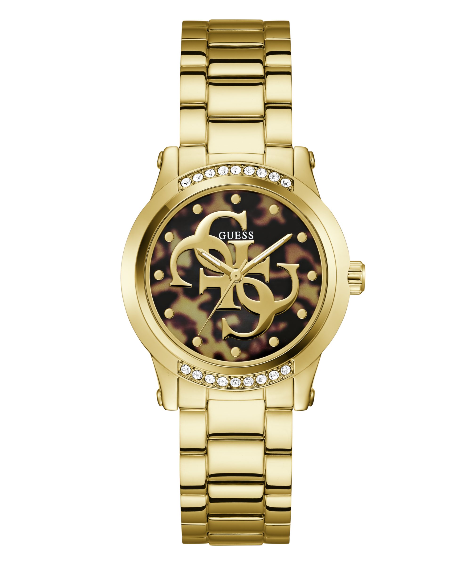 Guess Quarzuhr ANNETTE GW1105L2, Armbanduhr, Damenuhr, Edelstahlarmband, analog