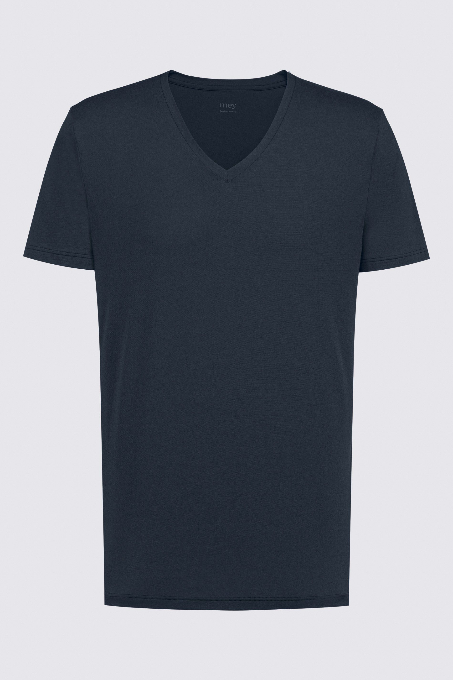 Kurzarmshirt Mey Herren V-Neck Serie Dry Cotton Colour Uni