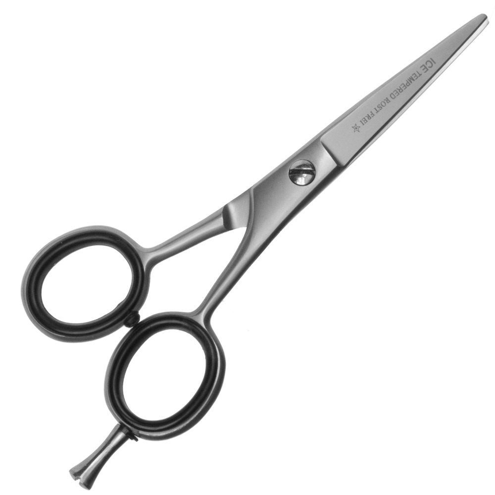 Bartschere Aus Edelstahl – 12,5 Cm Mit Mikroverzahnung, Für Präzisen Bart- Und Haarschnitt