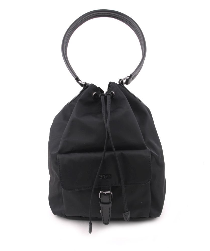 BREE Schultertasche BREE Barcelona NYLON 15 - Schultertasche / Beutel in black