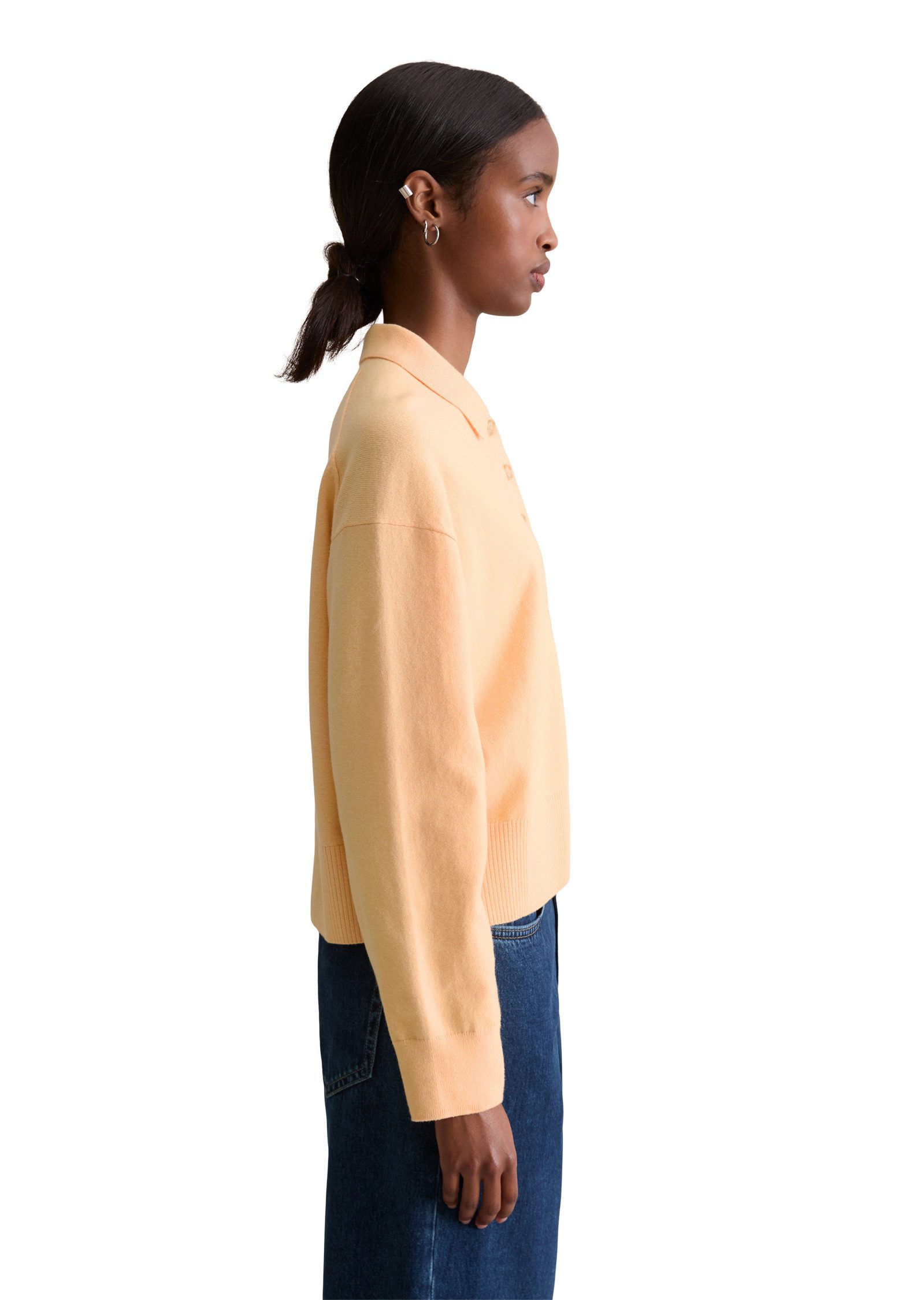 Marc O'Polo DENIM Strickpullover aus Soft Cotton Stretch