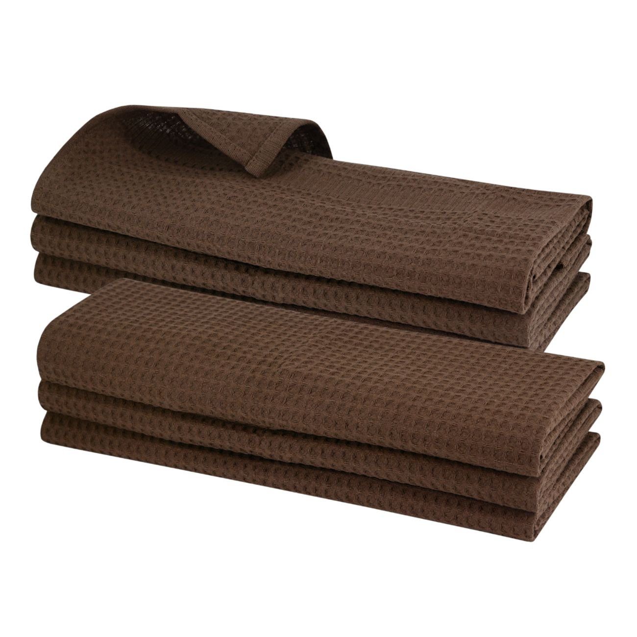 Engelland Geschirrtuch Poliertuch, (Vorteils-Set, 6-tlg., Waffel-Pique), 10 günstig online kaufen