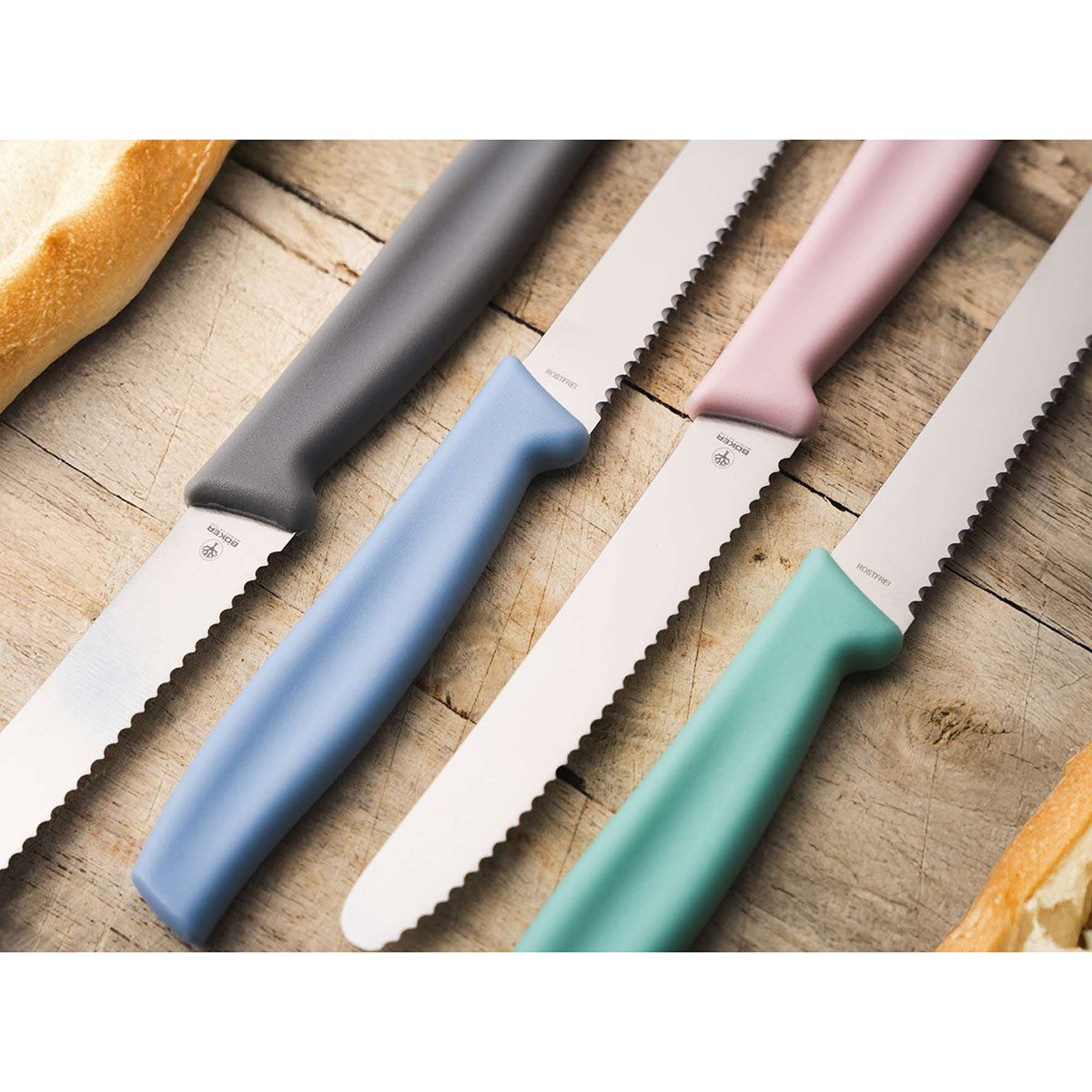 Böker Manufaktur Solingen Brötchenmesser Brötchenmesser - Hellblau