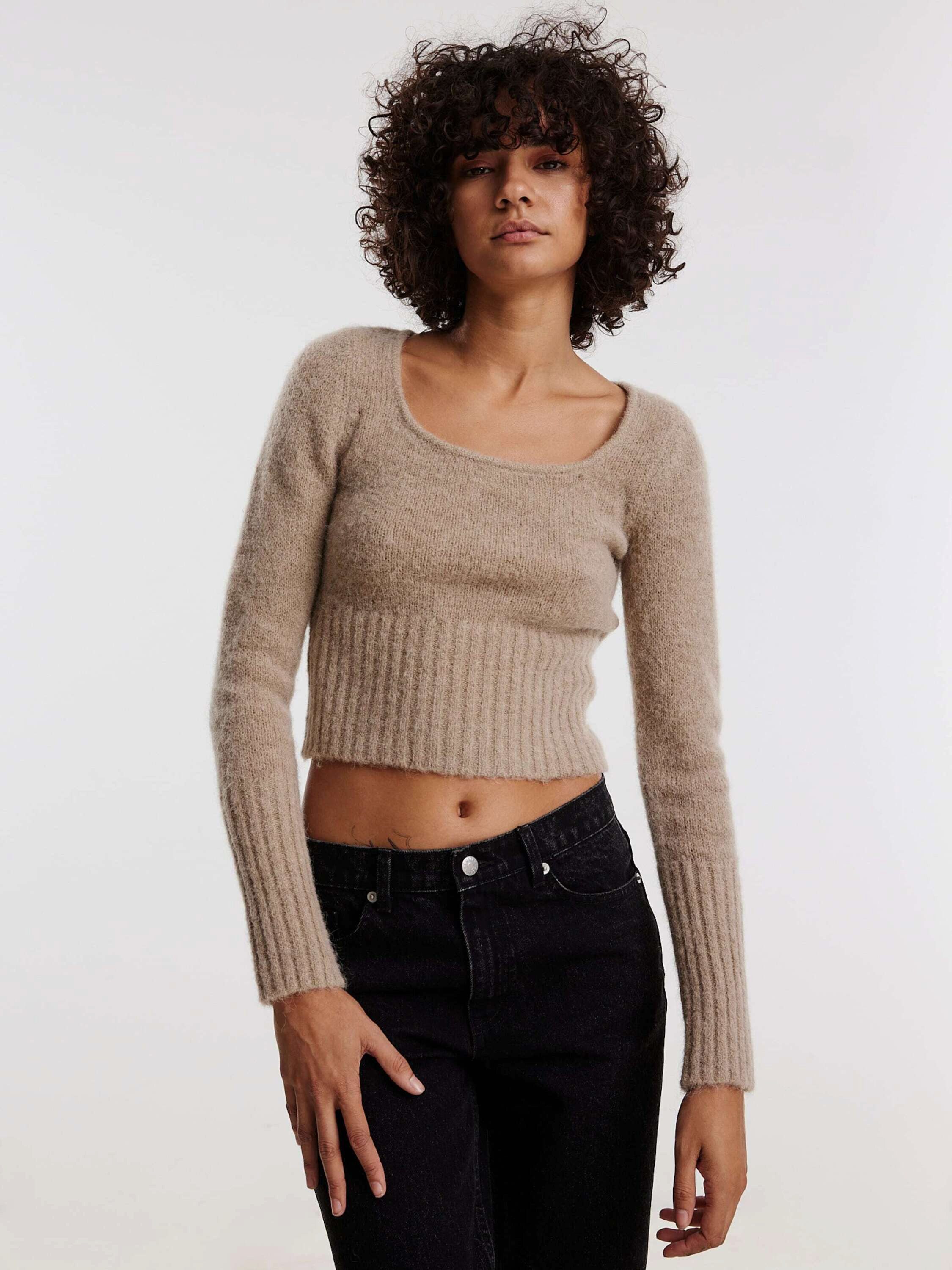 EDITED Rundhalspullover Gilda (1-tlg) Plain/ohne Details