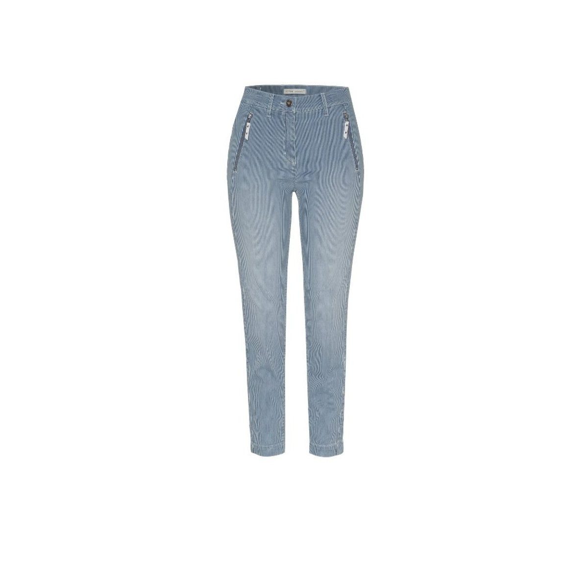 TONI 5-Pocket-Jeans blau (1-tlg) light stone