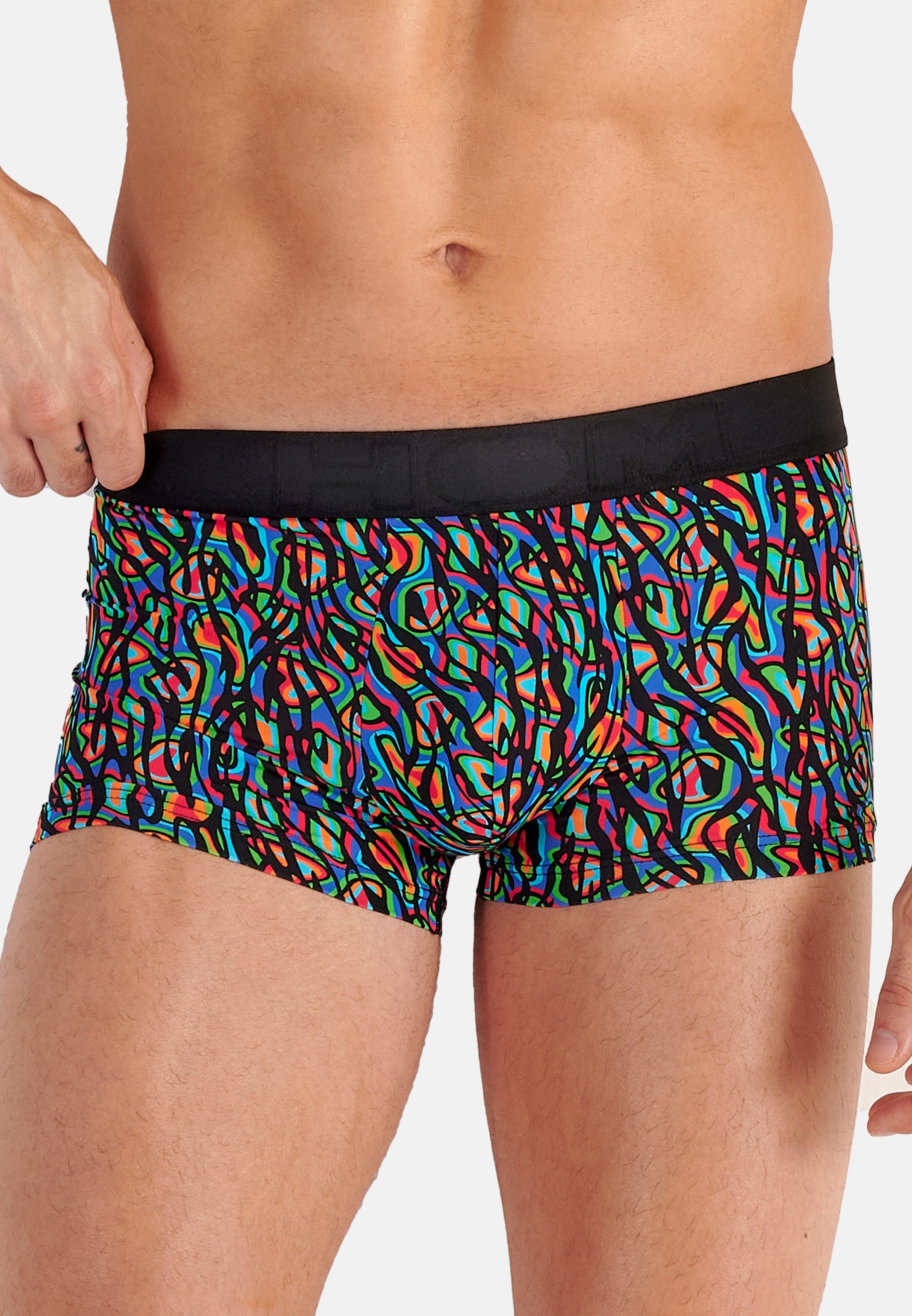 Hom Retro Boxer Floyd (1-St) Hipster Short / Pant - ohne Eingriff - Atmungsaktiv
