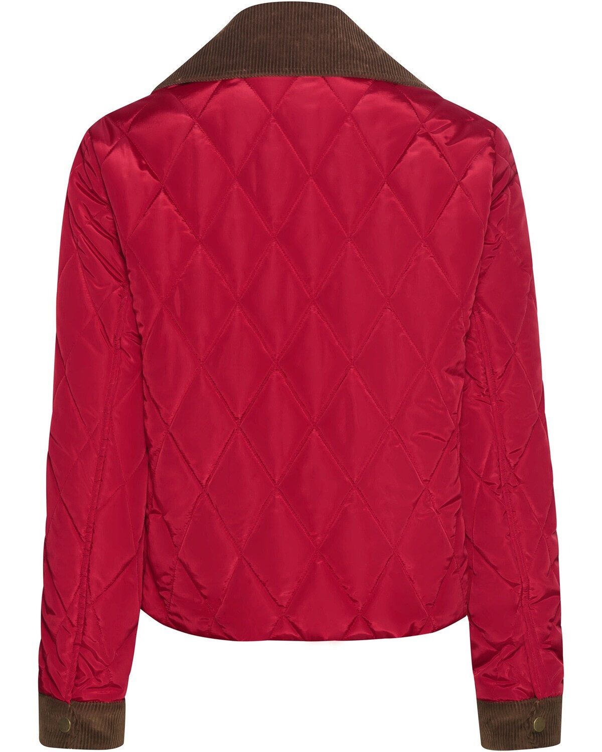 Brigitte von Schönfels Steppjacke Kurze Steppjacke mit Cord günstig online kaufen