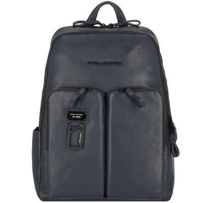 Piquadro Laptoprucksack Harper, Leder