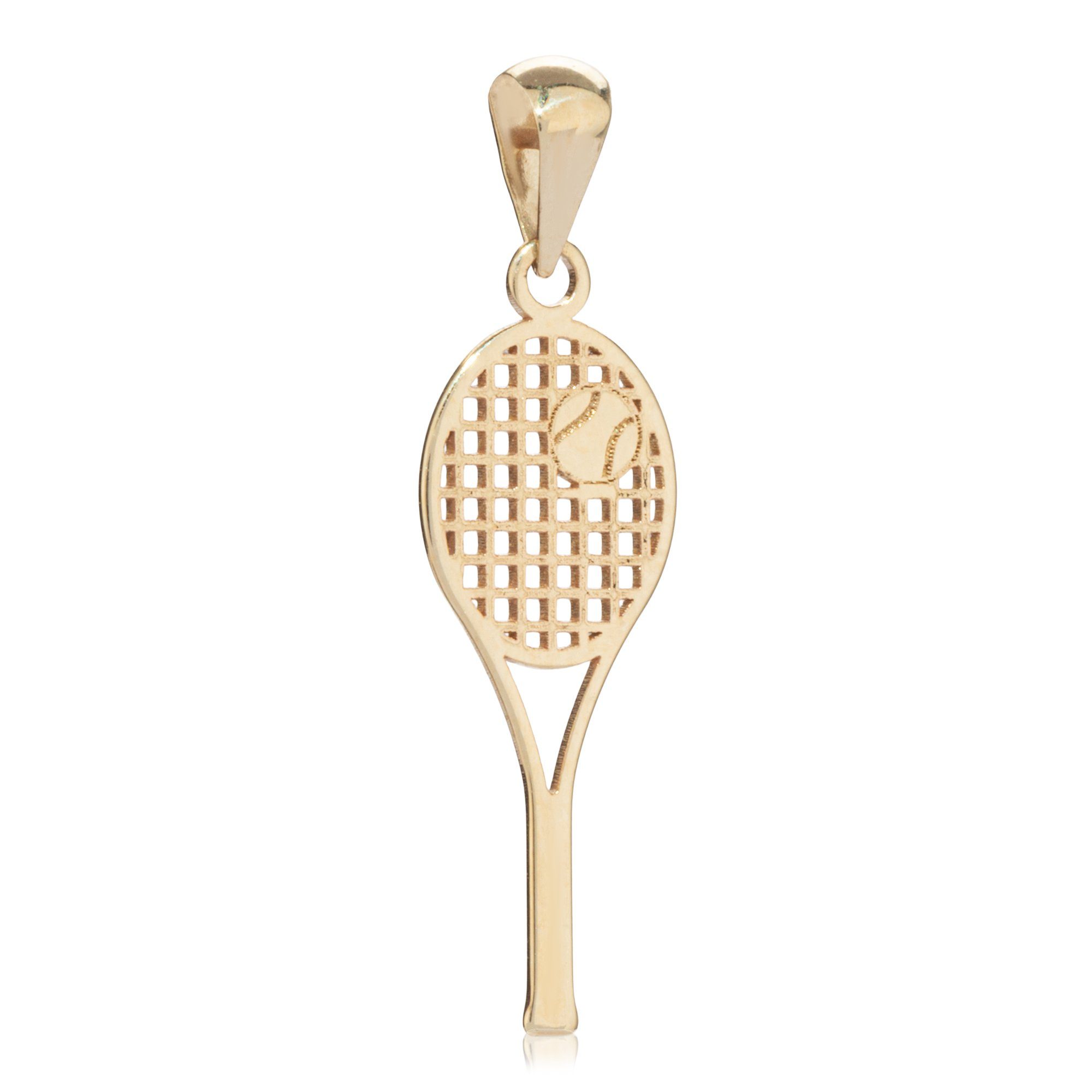 NKlaus Kettenanhänger Kettenanhänger Tennisschläger 19x6mm 333 günstig online kaufen
