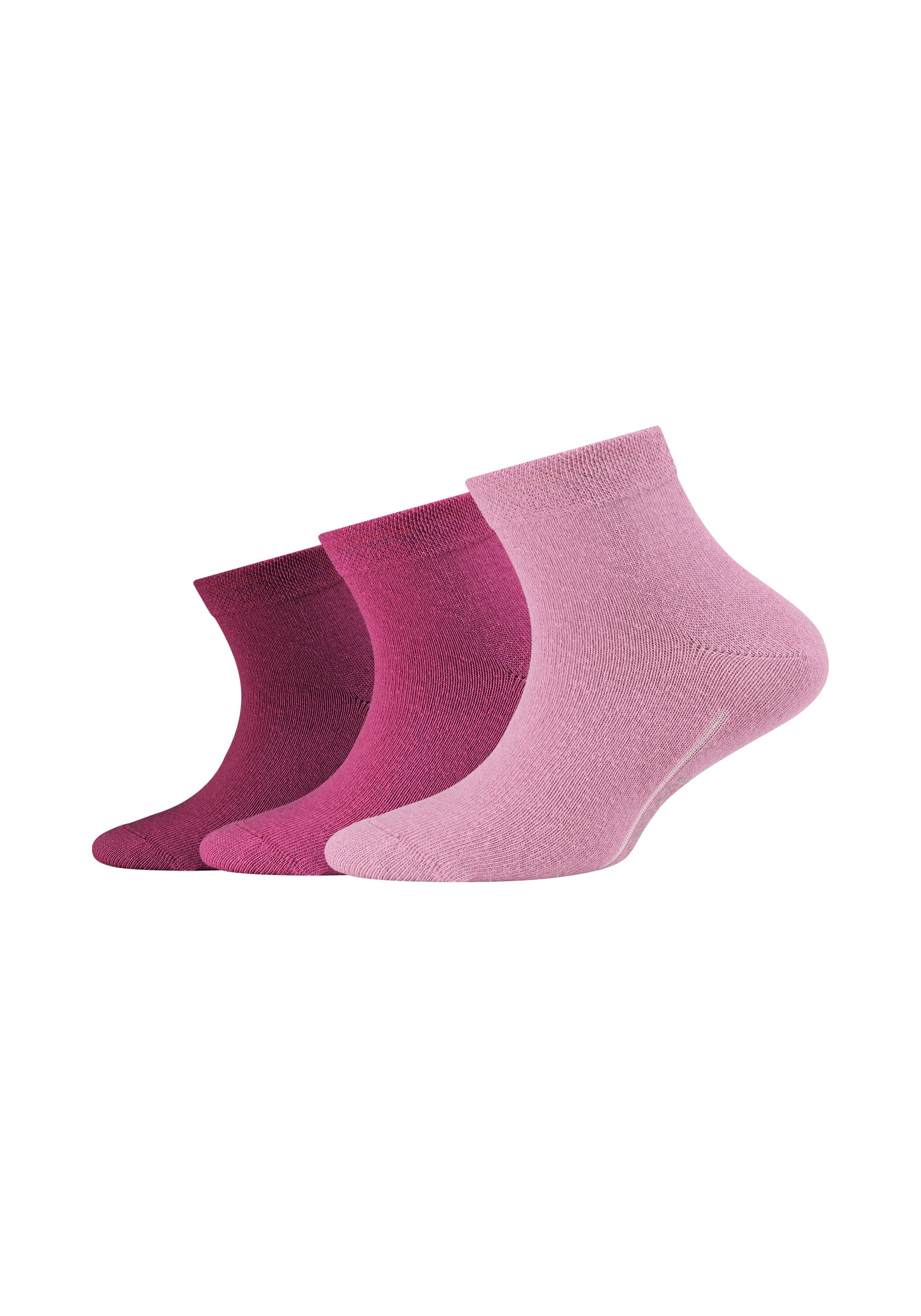 Camano Kurzsocken ca-soft (7 Paar) mit verstärktem Fersen- und Zehenbereich