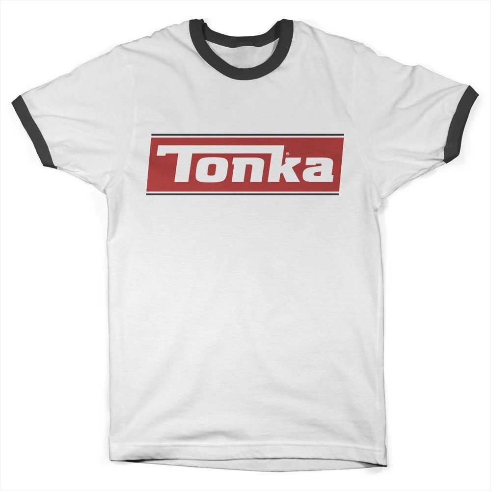Tonka T-Shirt Logo Ringer Tee WhiteRed