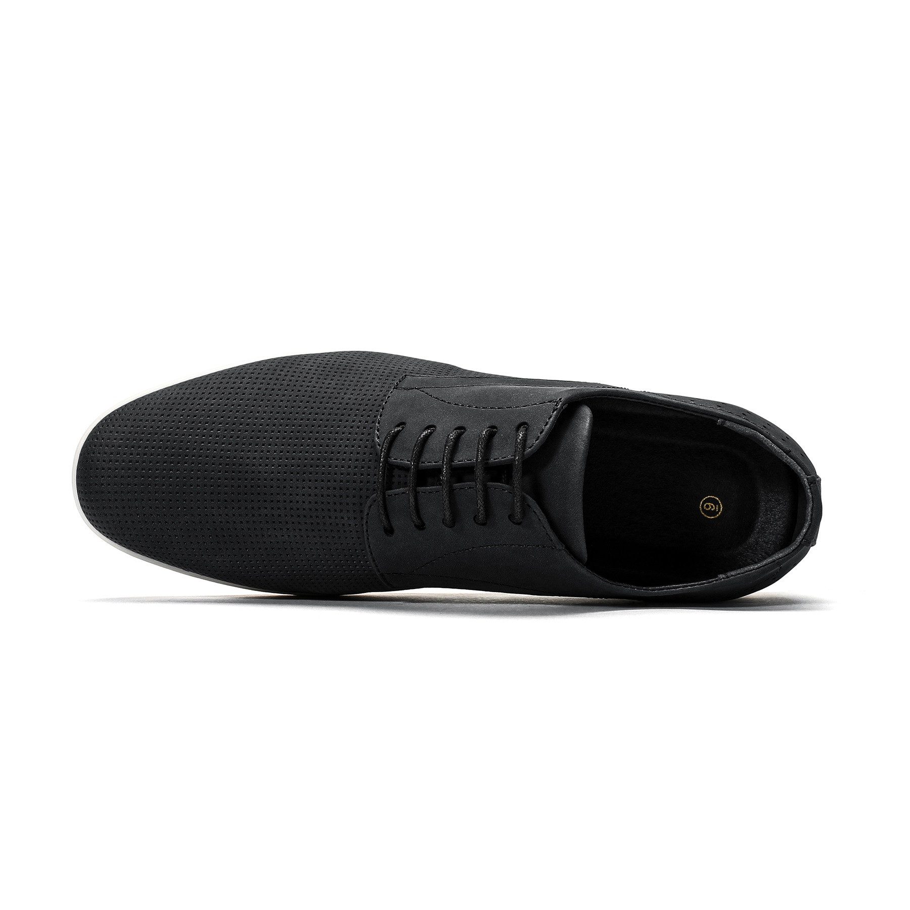 Allthemen Schnürschuh Vielseitige Derby-Schnürer Herren Businessschuhe für Büro & Freizeit – Bild 4 von 5