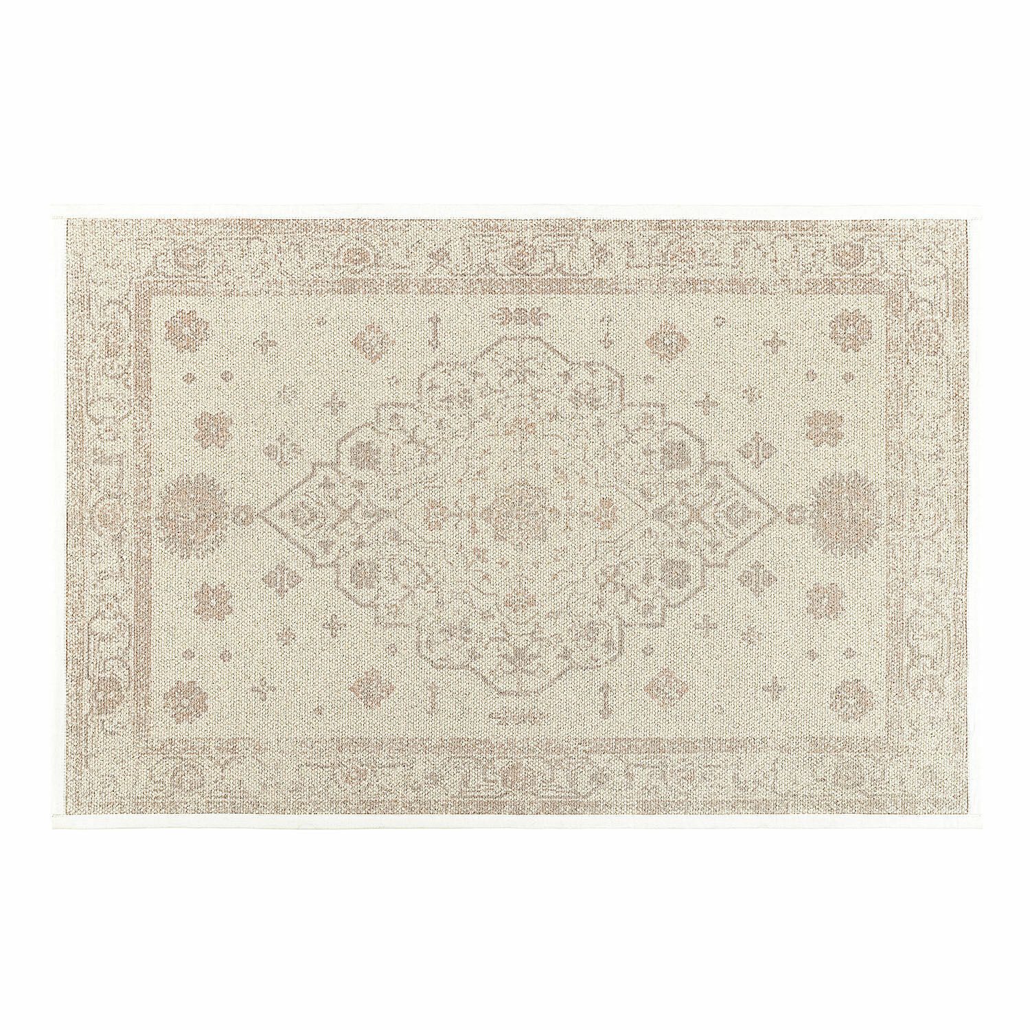 Mirabeau Badematte Badematte Selorin creme/rosé, Höhe 60.0 mm, 100% Baumwol günstig online kaufen