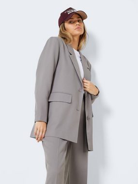 Noisy may Jackenblazer Oversized Blazer mit Taschen NMMILLA (bequem) 5440 in Grau