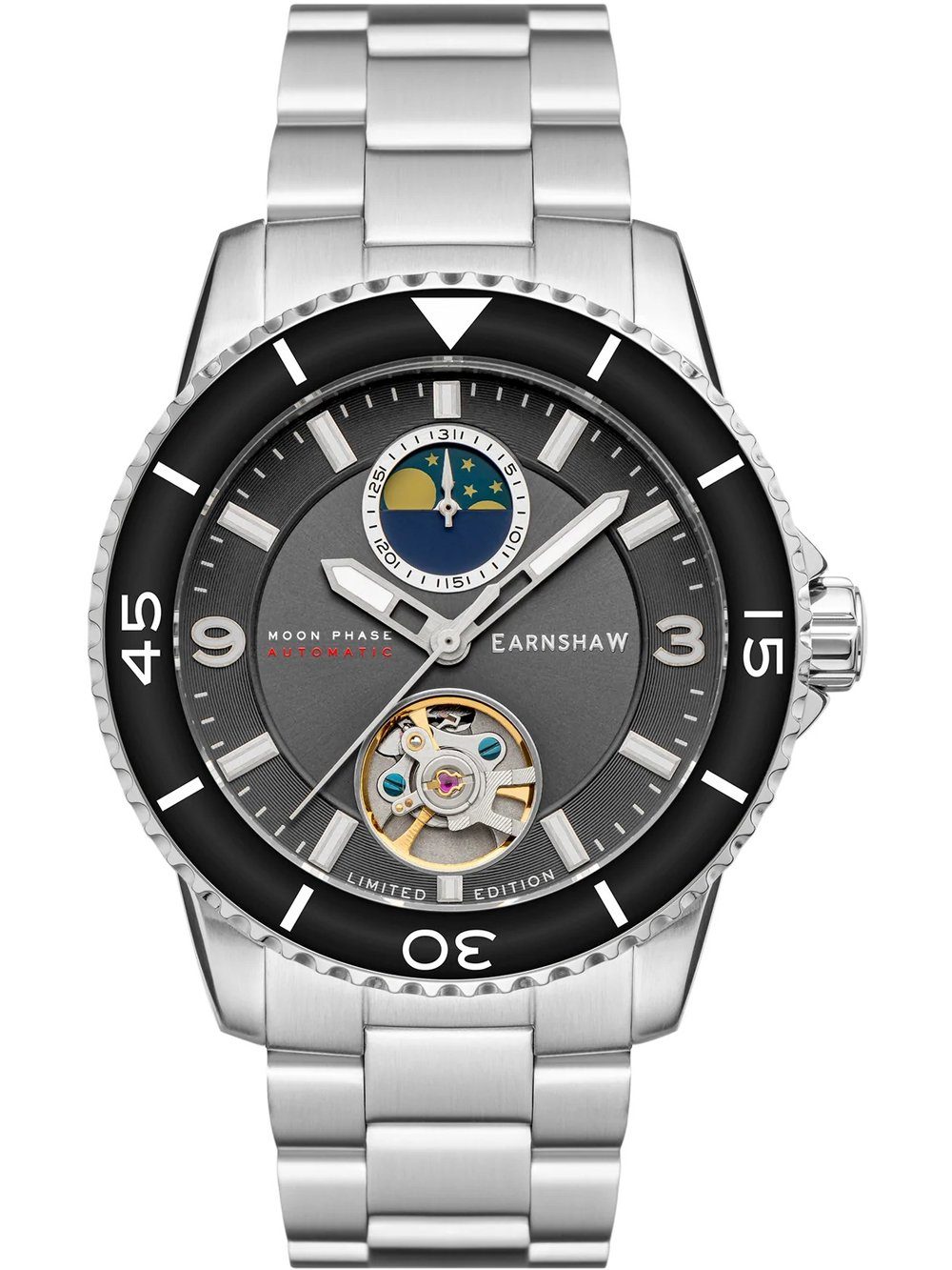 Thomas Earnshaw Automatikuhr Thomas Earnshaw ES-8210-22 Prevost Limited Herrenuhr 42mm Thomas Earnshaw ES-8210-22 Prevost Limited Herrenuhr 42mm
