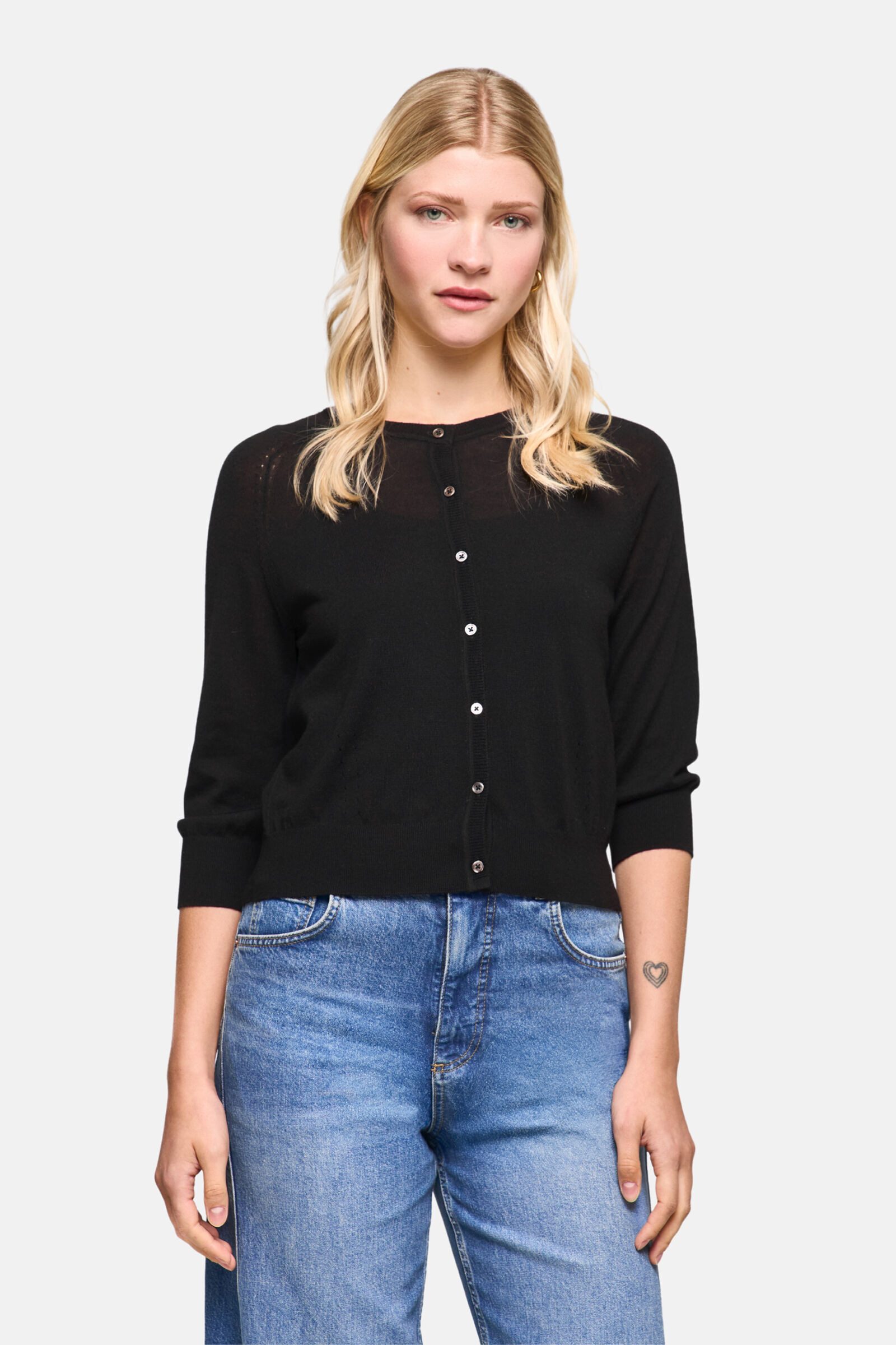 Princess goes Hollywood Cardigan mit Lochdetails