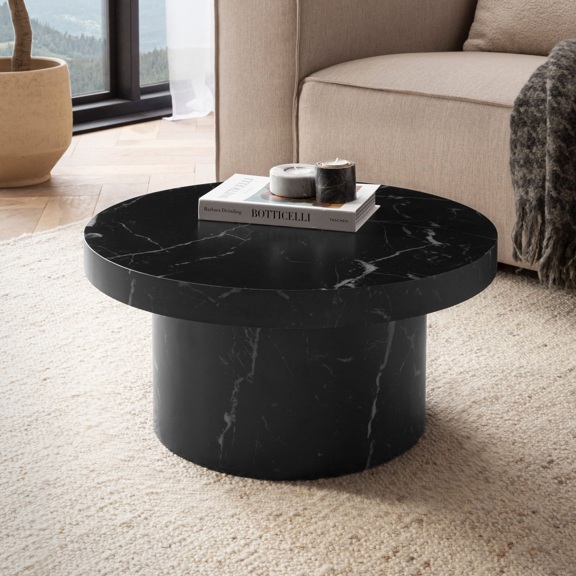 FINEBUY Couchtisch FB59769 (60x60x30 cm MDF, günstig online kaufen