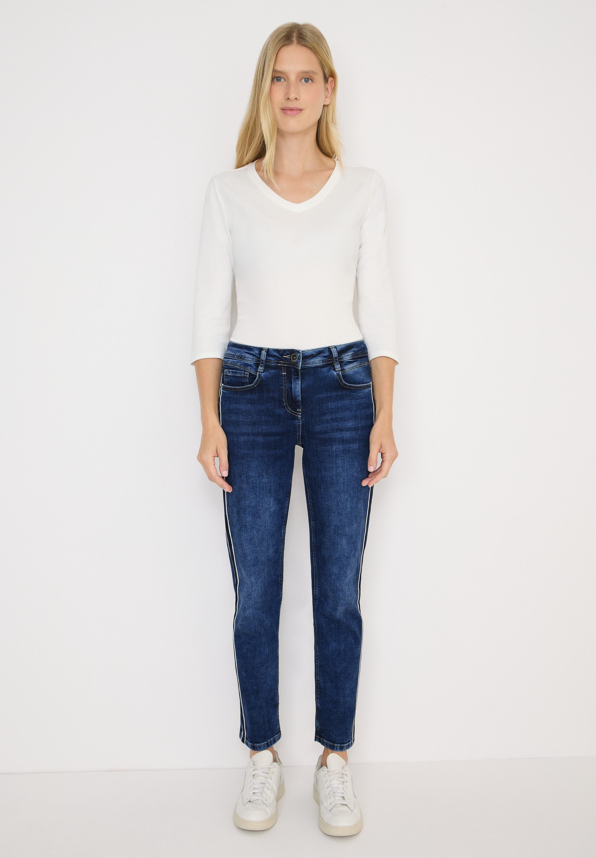 CECIL Slim-fit-Jeans High Waist – Bild 5 von 5