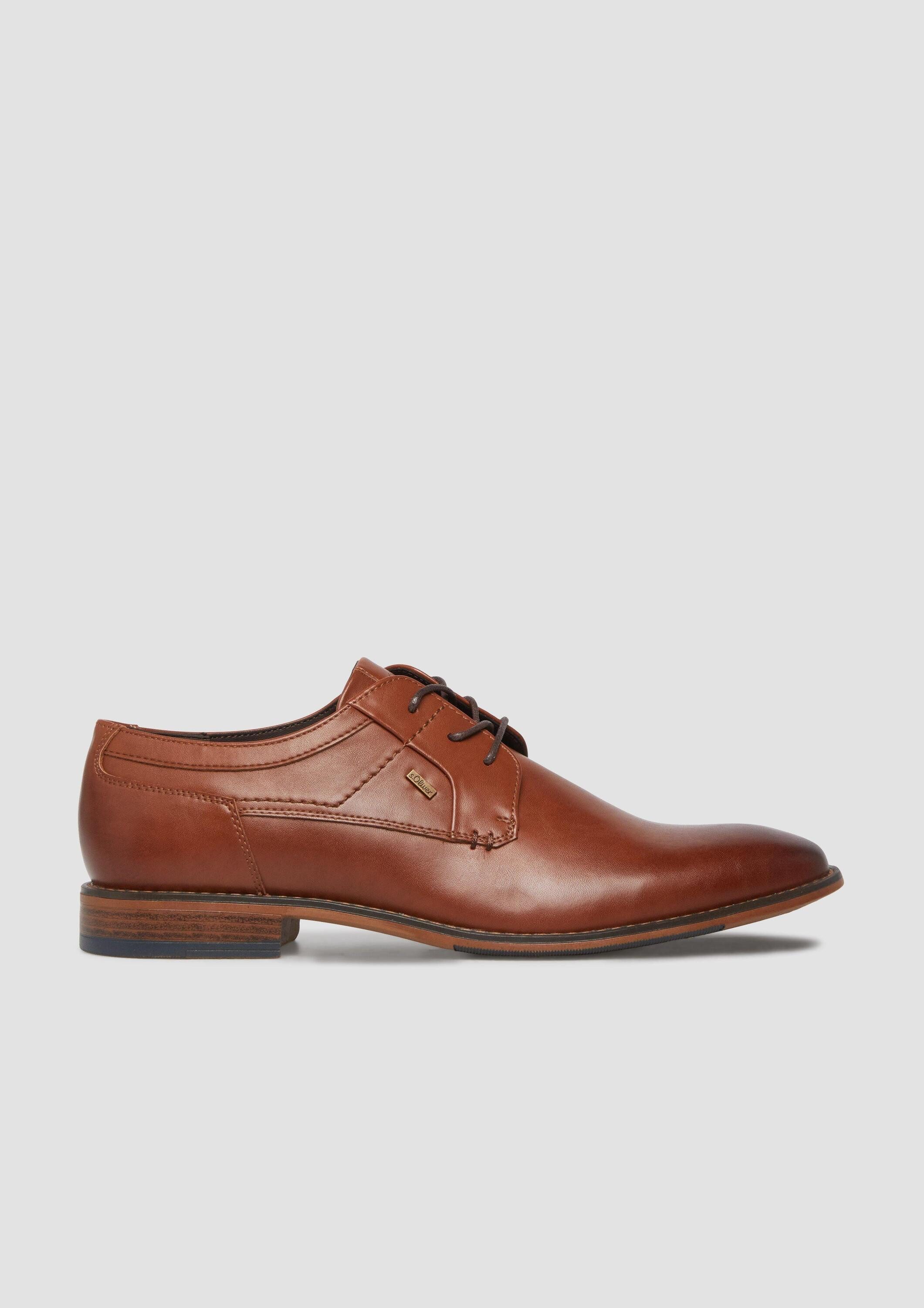 s.Oliver Schnürer Schnürschuh Elegante Schnürer in Leder-Optik günstig online kaufen